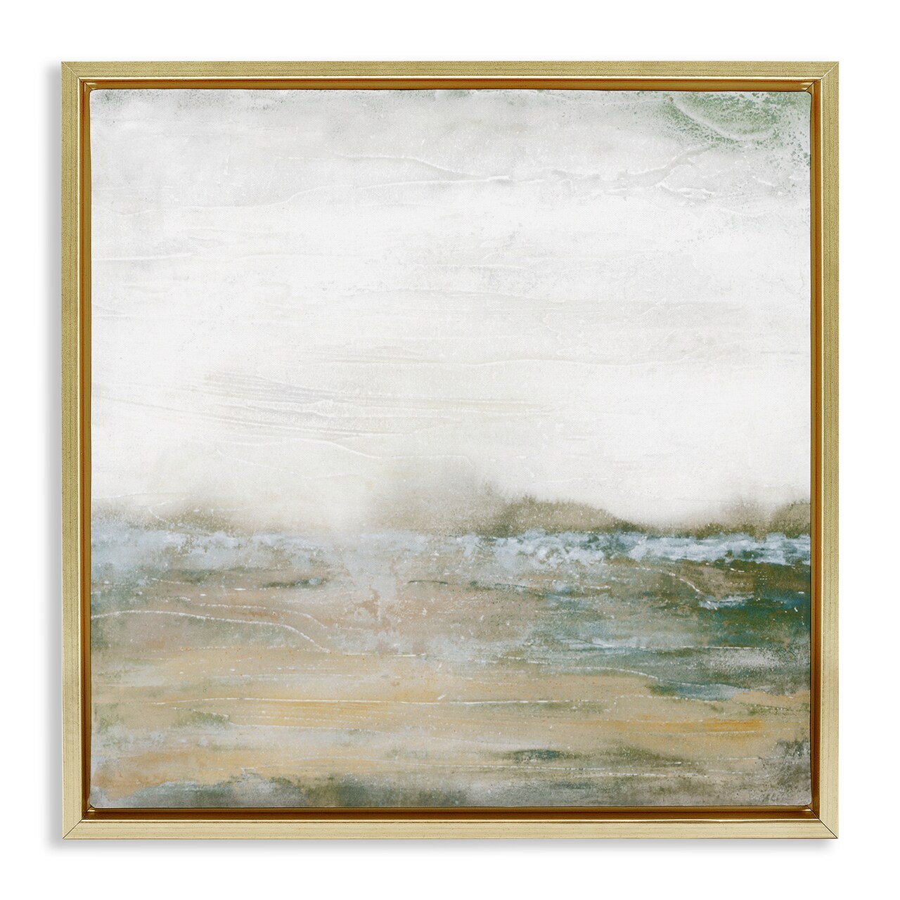 Stupell Industries Cali Haze Rustic Composition Floating Frame, design by Stephane Fontaine